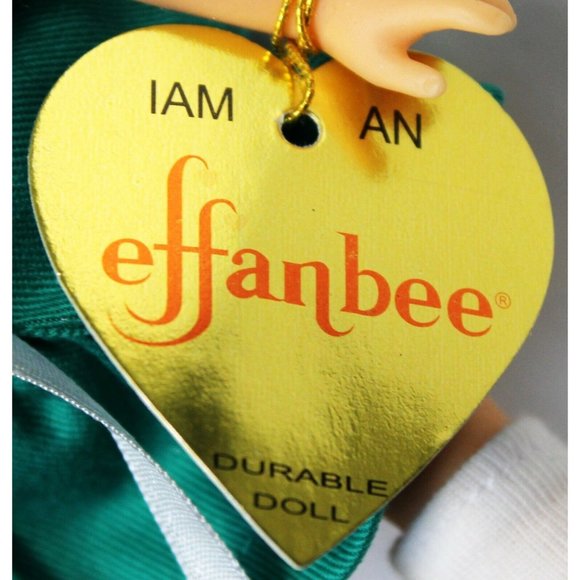 Vtg Effanbee Junior Girl Scout V1008 Doll Blonde Original Outfit Box 8" - Picture 4 of 12